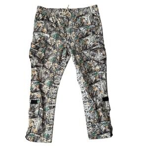 Kloud 9 Hunter Camo Windbreaker Cargo Pants‎ Size 3XL Streetwear Utility Pockets